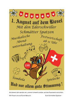 Flyer Bundesfeier